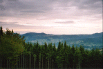 splendide vue du chalet